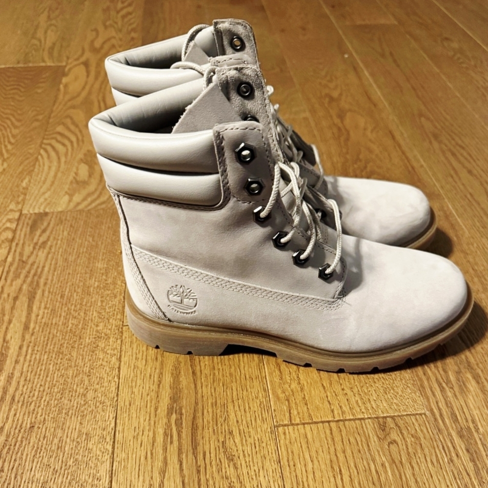 Timberland Women's Gray Combat Boots